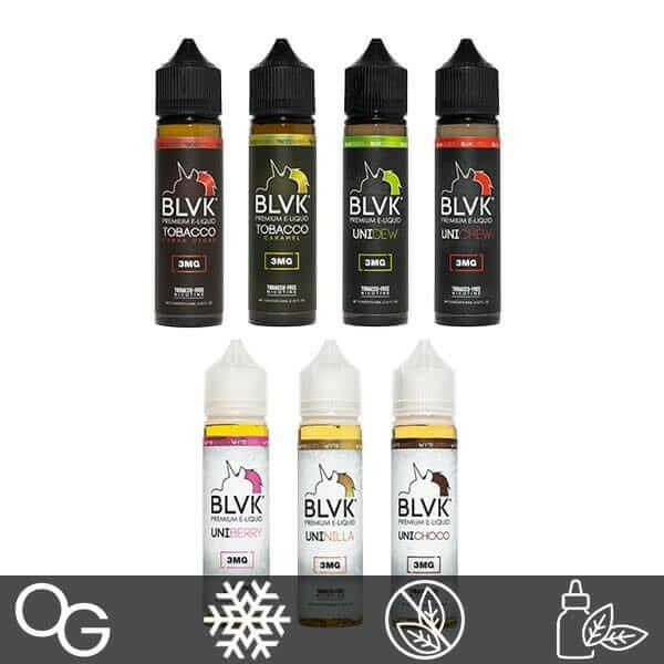 BLVK TFN Series E-Liquid 60mL - Freebase