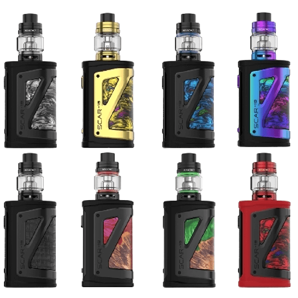 SMOK Scar 18 230W Box Mod Starter Kit - TFV9 Tank Ed.