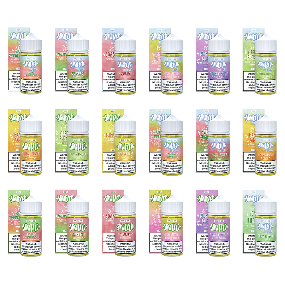 Skwezed Series E-Liquid 100mL - Freebase