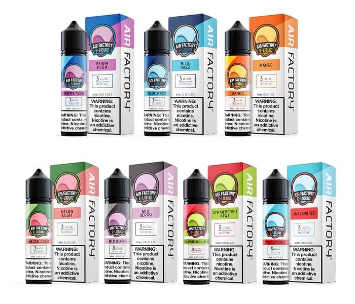 Air Factory Series E-Liquid 60mL - Freebase