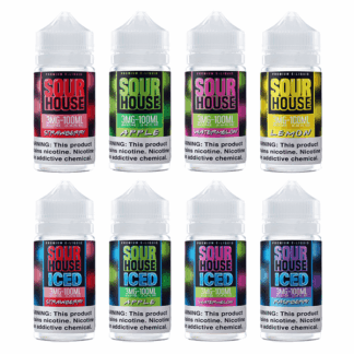Sour House Series E-Juice 100mL - Freebase