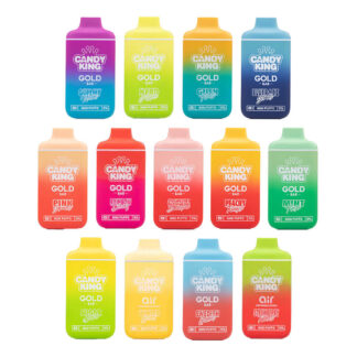 Candy King Gold Bar Disposable 6000 Puffs 13mL 50mg - MOQ 10