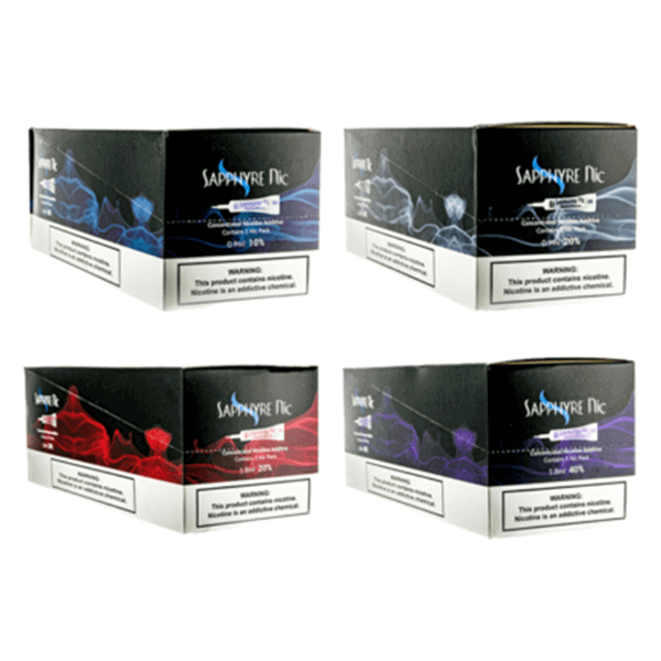 Sapphyre Nic Concentrated Unflavored Nicotine Additive Pouch - 50pc Display