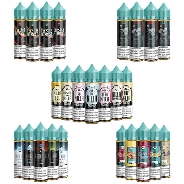 Elysian Series E-Liquid 120mL - Freebase - 60mL 2-Pack