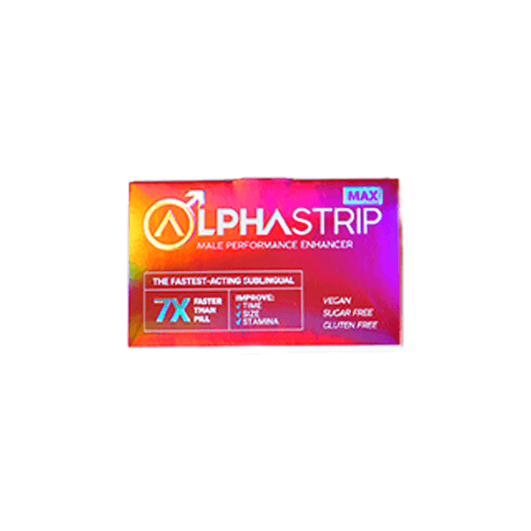 Alphastrip Max Male Performance Cinnamon Red Single Strips