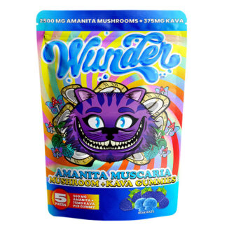 Wunder Mushroom Kava Gummies - 5ct Pouch - MOQ 10
