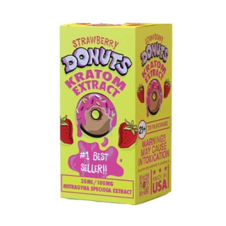 Donuts Kratom Shot 100mg 30mL - 12pc Display