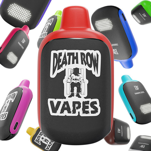 Death Row Vapes Disposable 5000 Puffs 10.5mL 50mg - MOQ 5