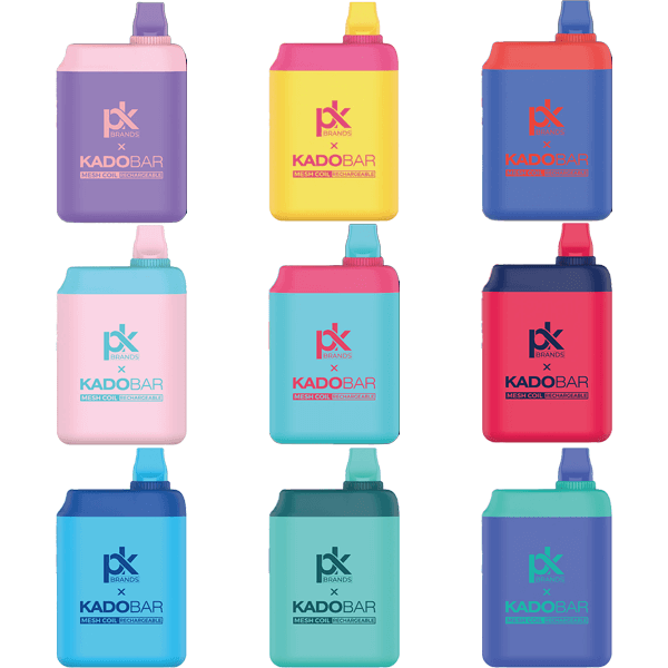 KadoBar PK5000 Disposable 5000 Puffs 14mL 50mg - MOQ 5