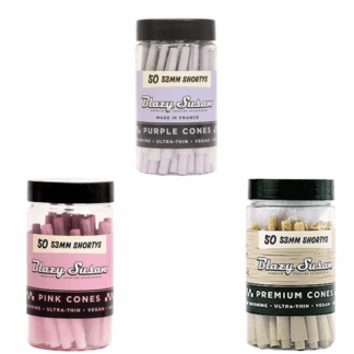 Blazy Susan Cones Shortys 53mm - 50-Cone Jar