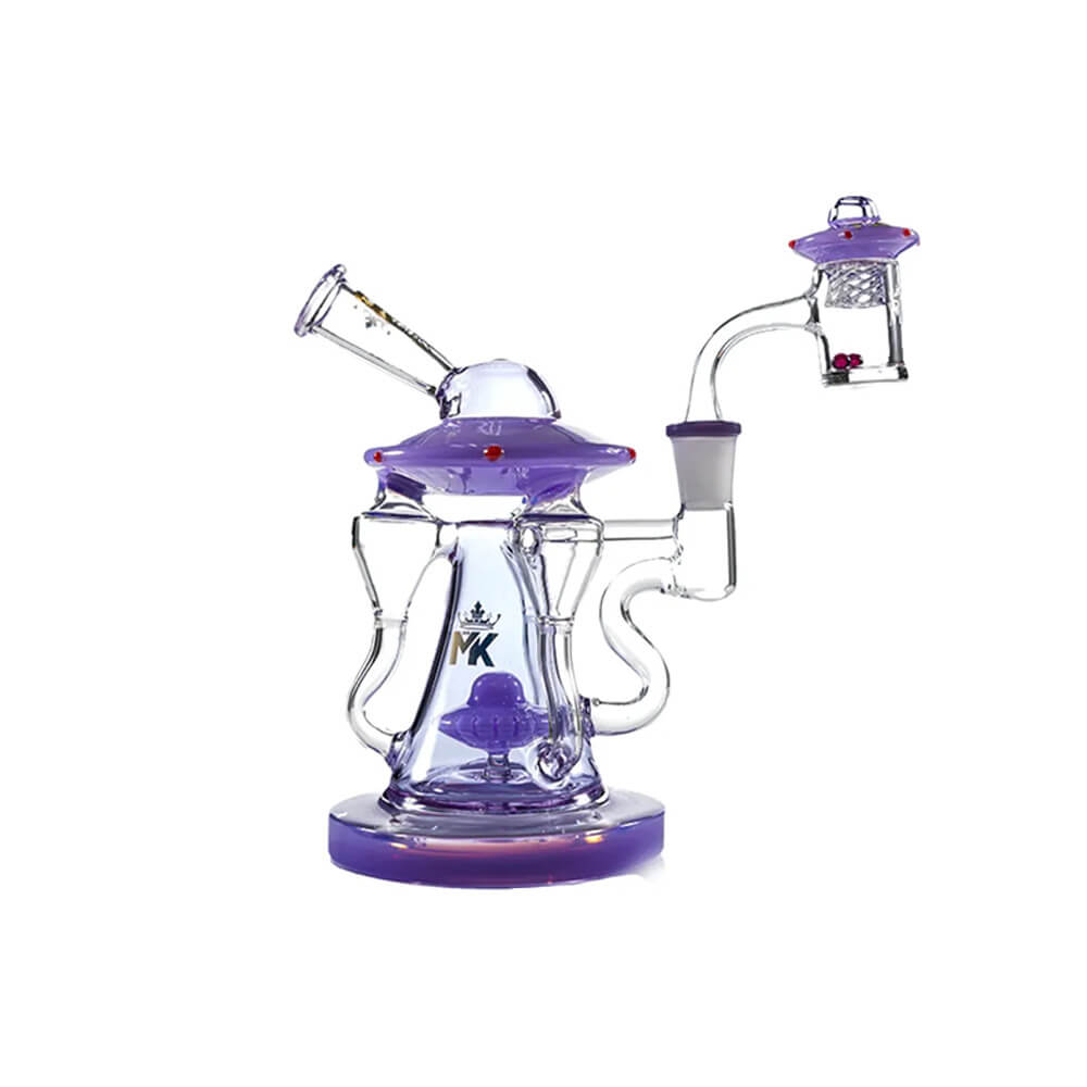MKGlass MK100 UFO Premium Dab Kit 8 in Water Pipe