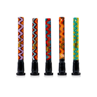 MKGlass MKDS10 Wigwag Glass Downstem - 12pc Display