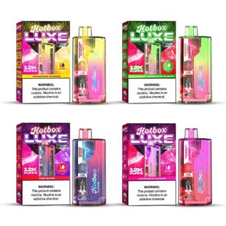 Puff HotBox Luxe Disposable 12000 Puffs 20mL 50mg - MOQ 5