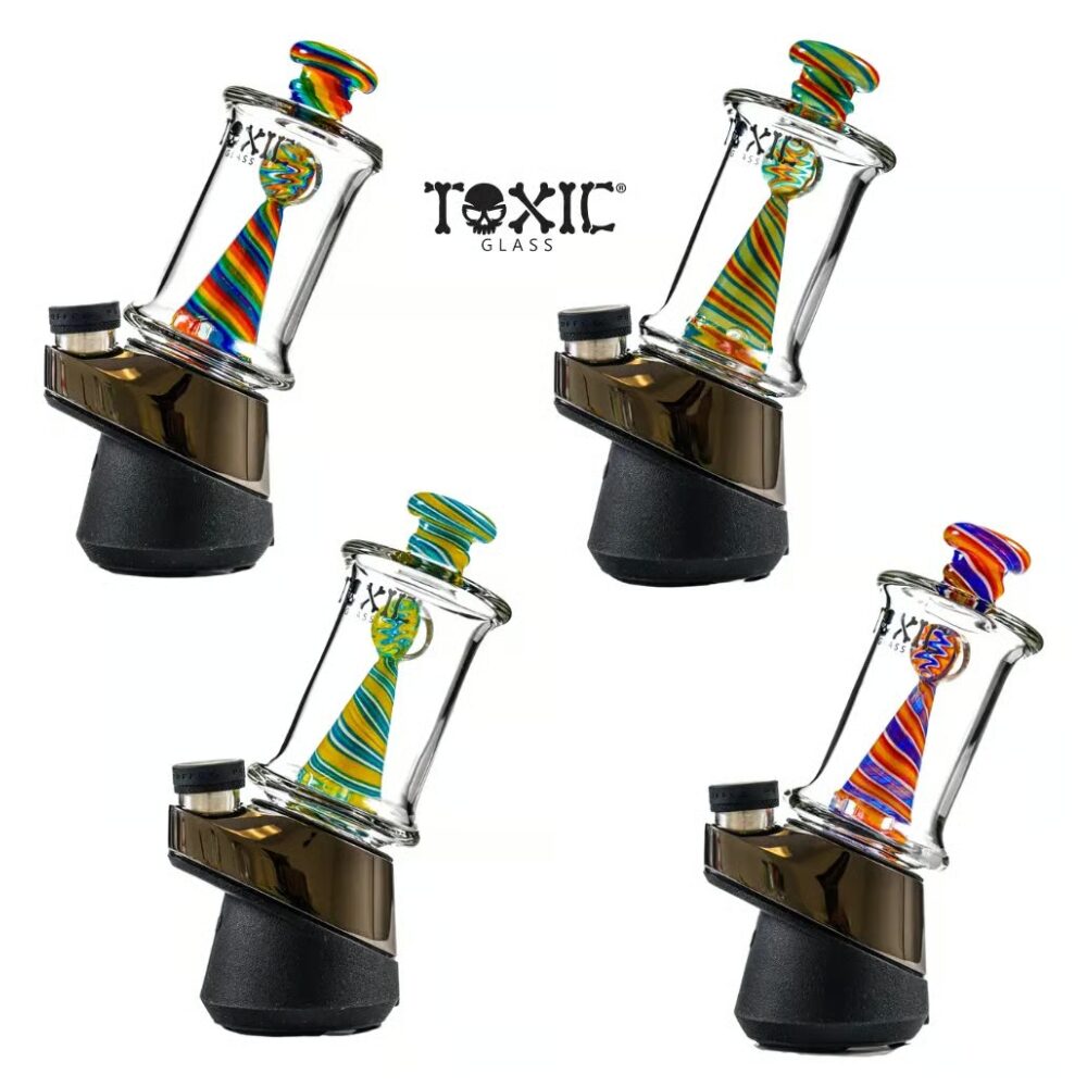 MKGlass (Glass Attachment) TXAT85 Toxic Candyland Puffco
