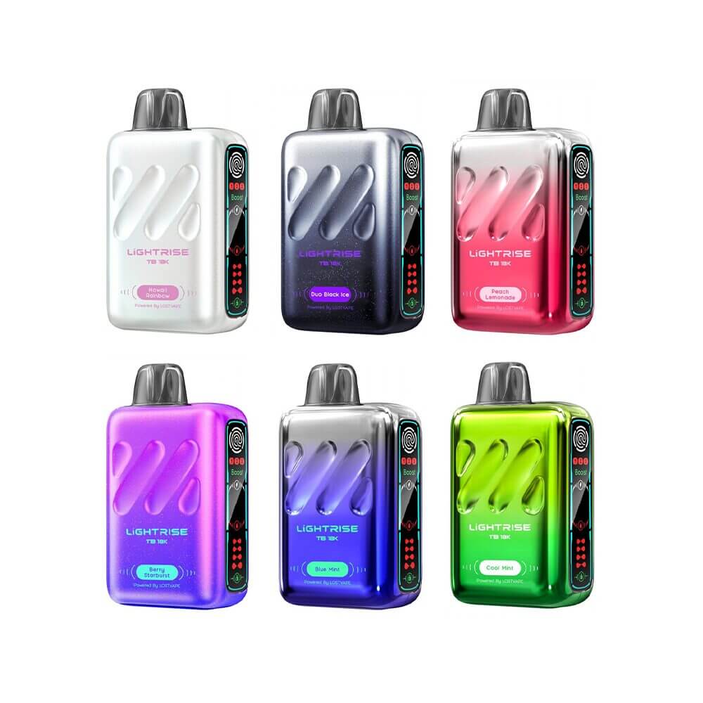 Lightrise TB 18K Disposable 18000 Puffs 18mL 50mg - MOQ 5