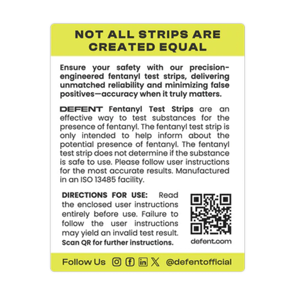 Defent Fentanyl Test Strips - 5-Pack - Image 5