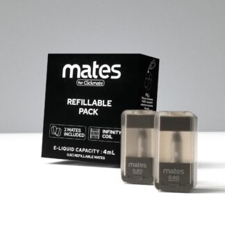 7Daze Clickmate Refillable MATES - 2-Pack