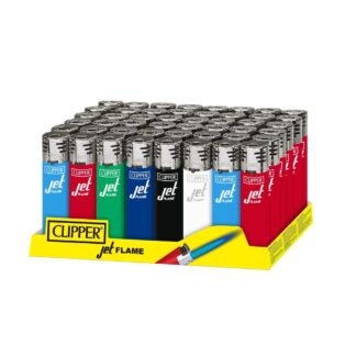 Clipper - DSPLY 48pc- Lighter CMKJ11 Jet Flame