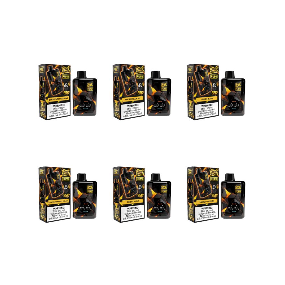 Fumi x Cloud Nurdz (Dispo) (55000Puff)(20mL) - MOQ 5