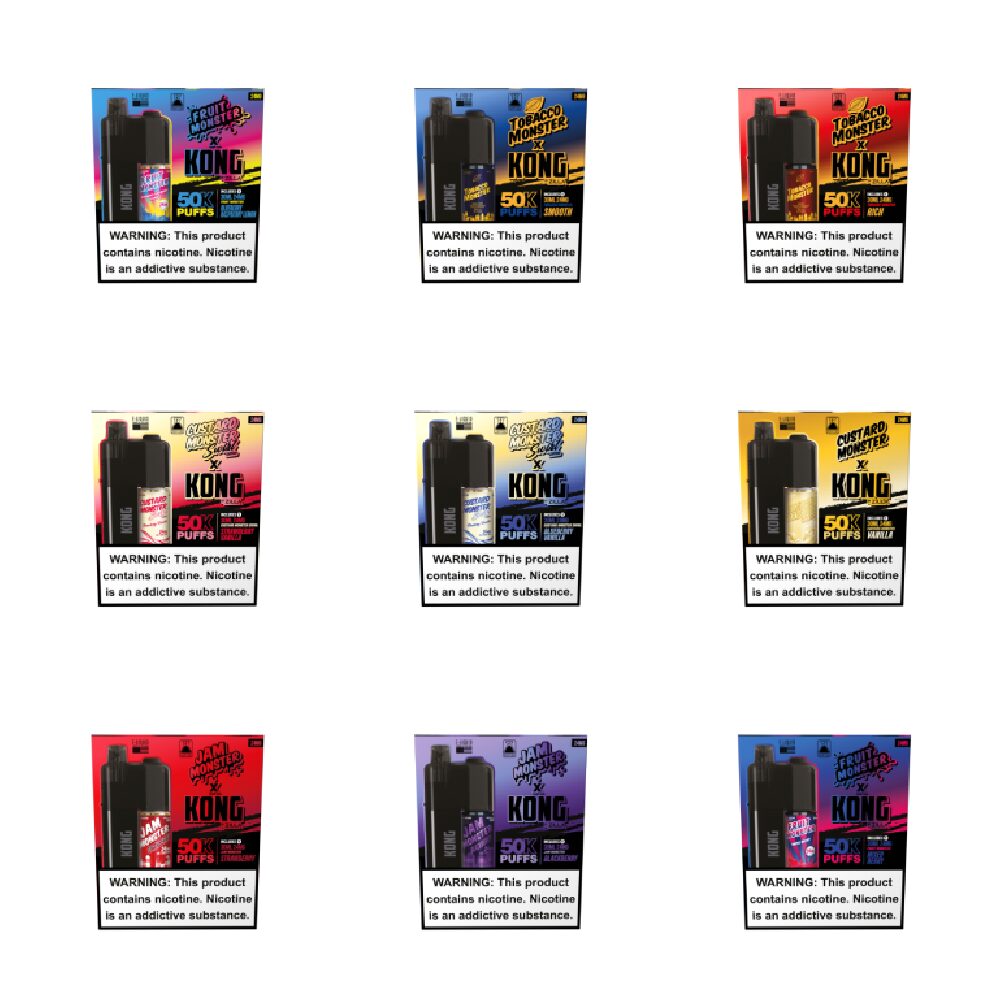Kong by Zilla x Jam Monster (Dispo) (50000Puff)(30mL) - MOQ 5