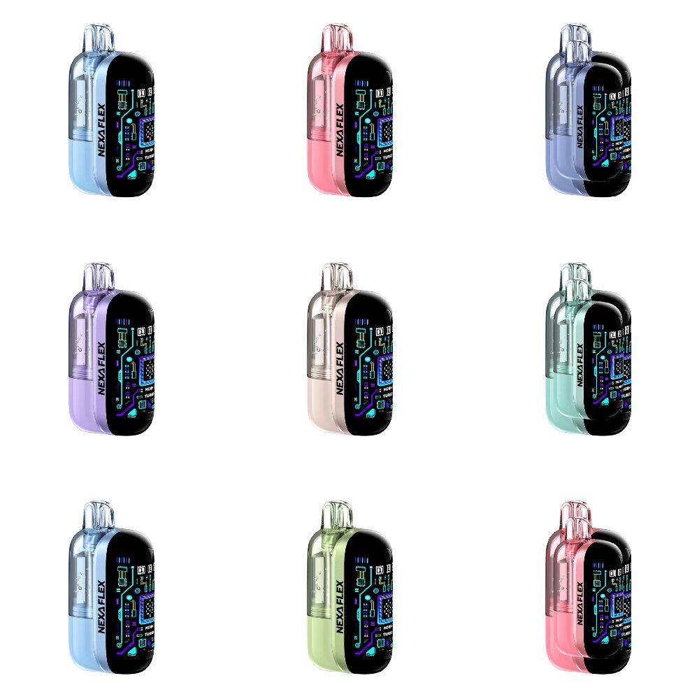 NEXA Flex 40K (Dispo KIT)(40000Puff)(18mL) Visible Dispo + Power Dock - MOQ 5