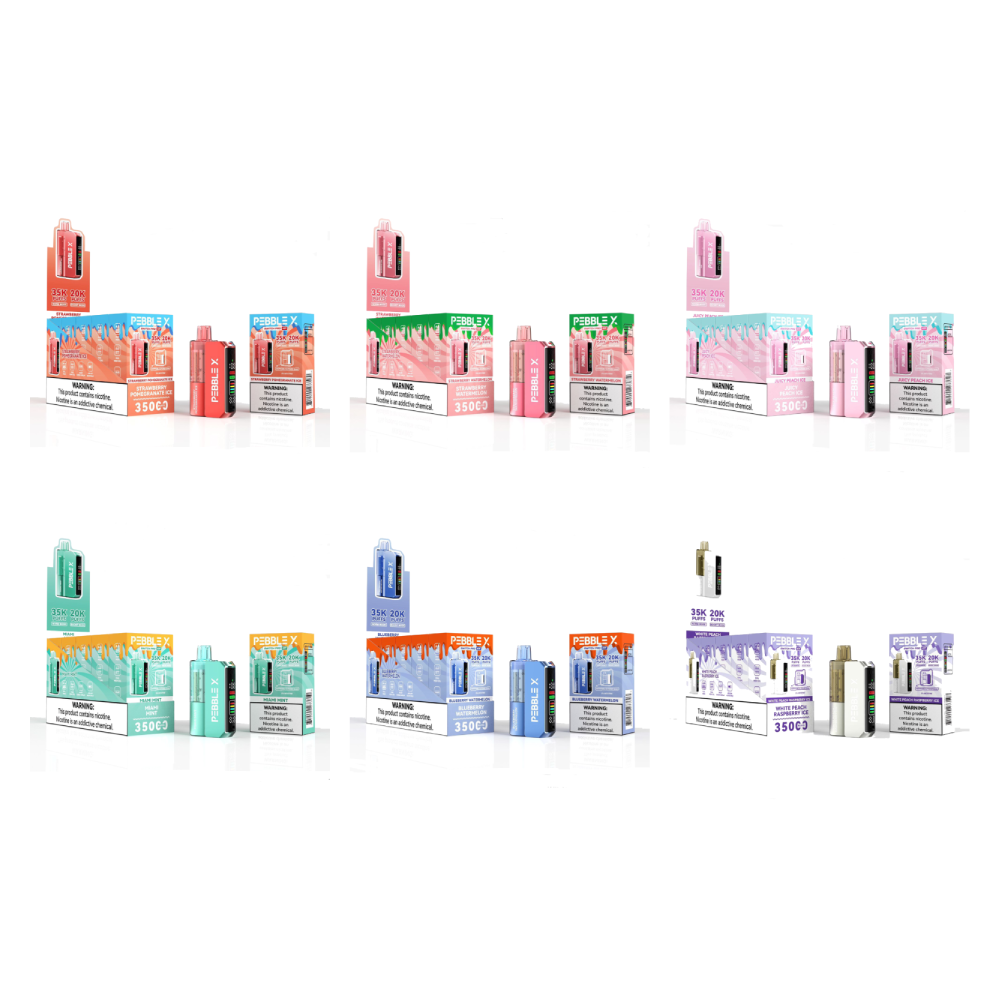 Pebble X (Dispo KIT)(35000Puff)(18mL) Dispo + Power Dock - MOQ 5