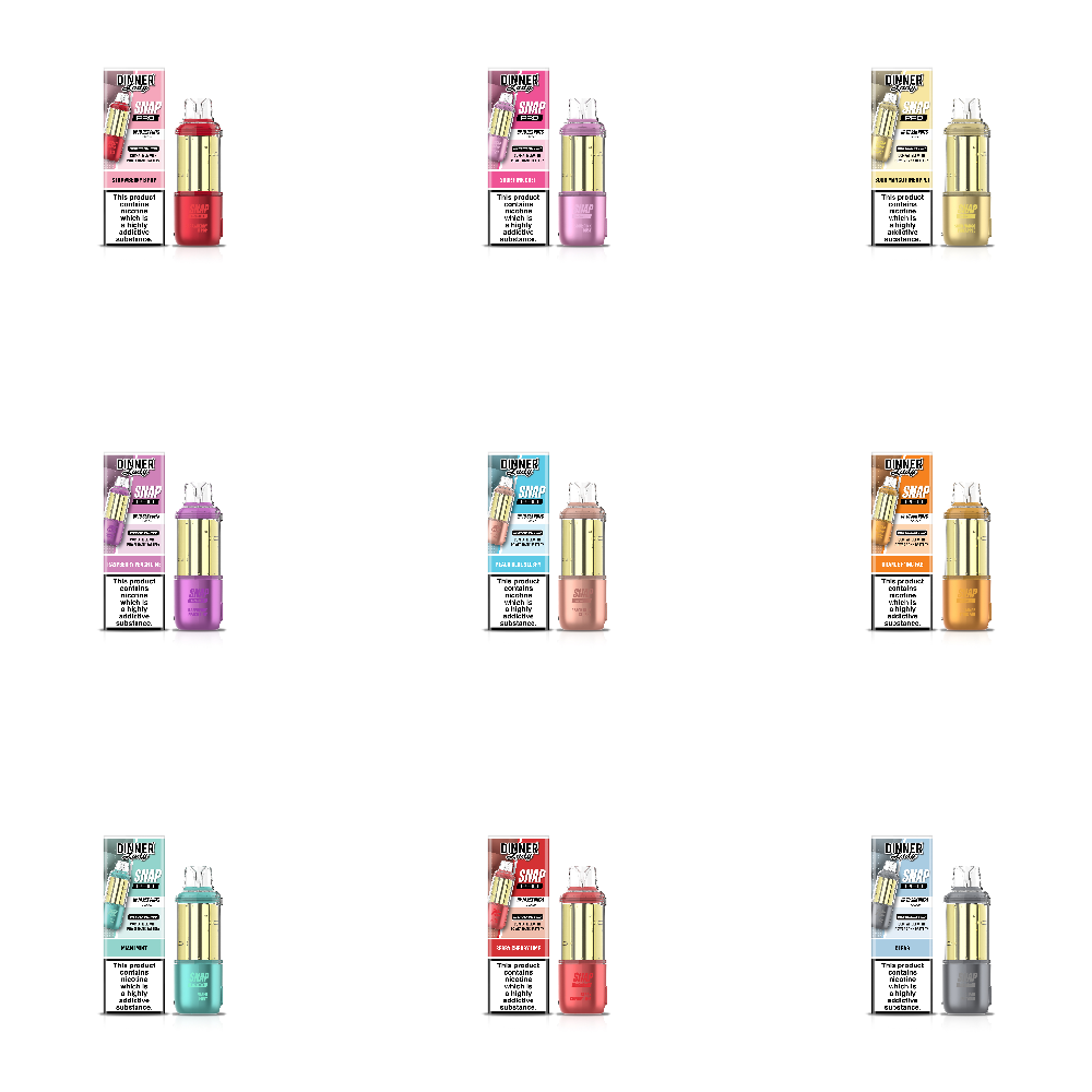 Dinner Lady Snap Pro (Dispo only)(35000Puff)(16mL) Dispo POD - MOQ 5
