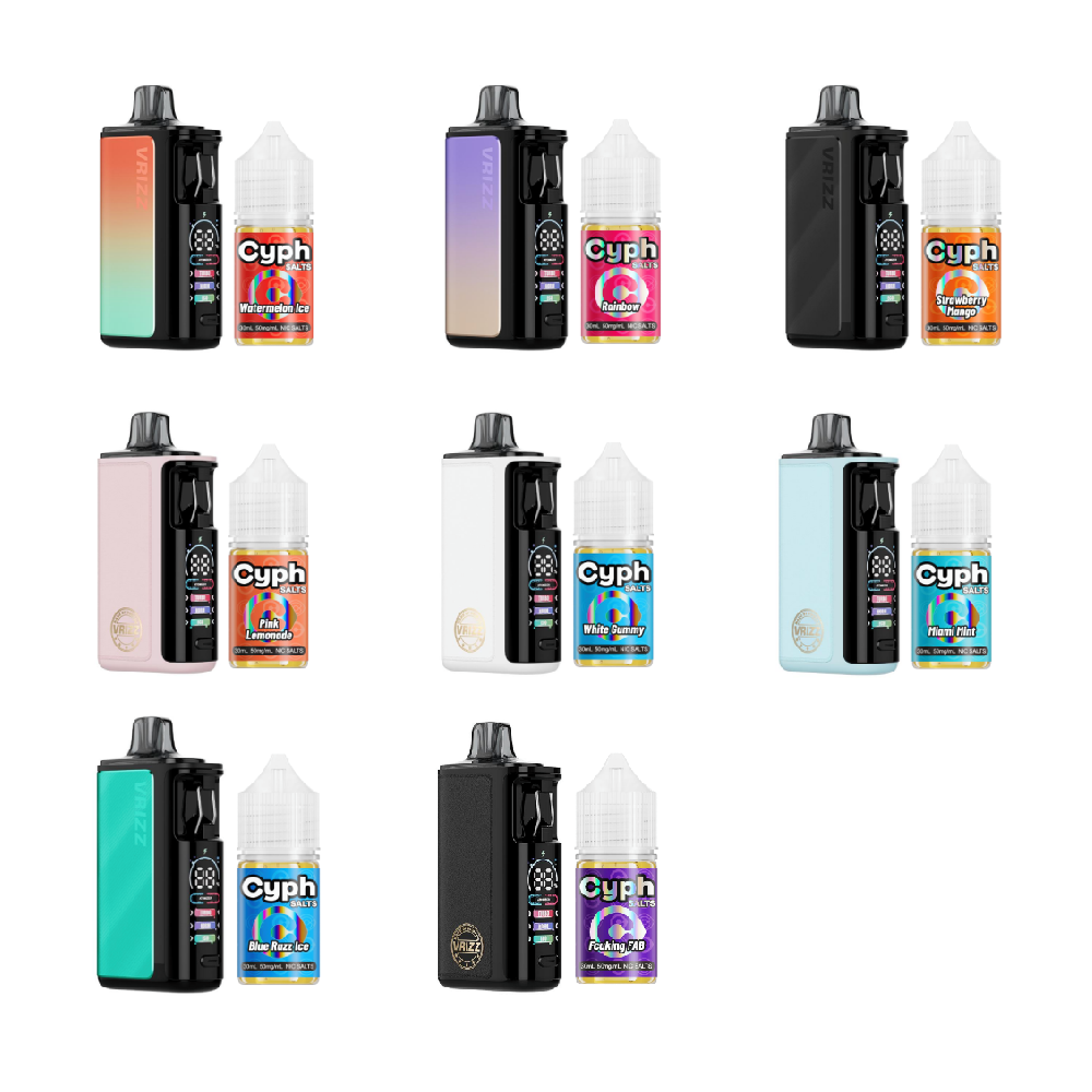 Voopoo (Collab Bundle) Vrizz 2 (Kit PS) + Cyph (LIQ Salt)(30mL)