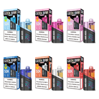 Geek Bar Clio Platinum (Dispo KIT)(50000Puff)(16mL) Dispo + Power Dock - MOQ 5