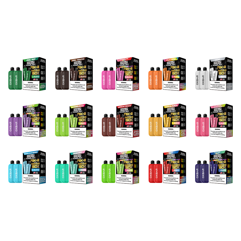 Oxbar Maglink Pods (Liq Pod) (75000)(30mL) Nixodine (2-Pack) - MOQ 5