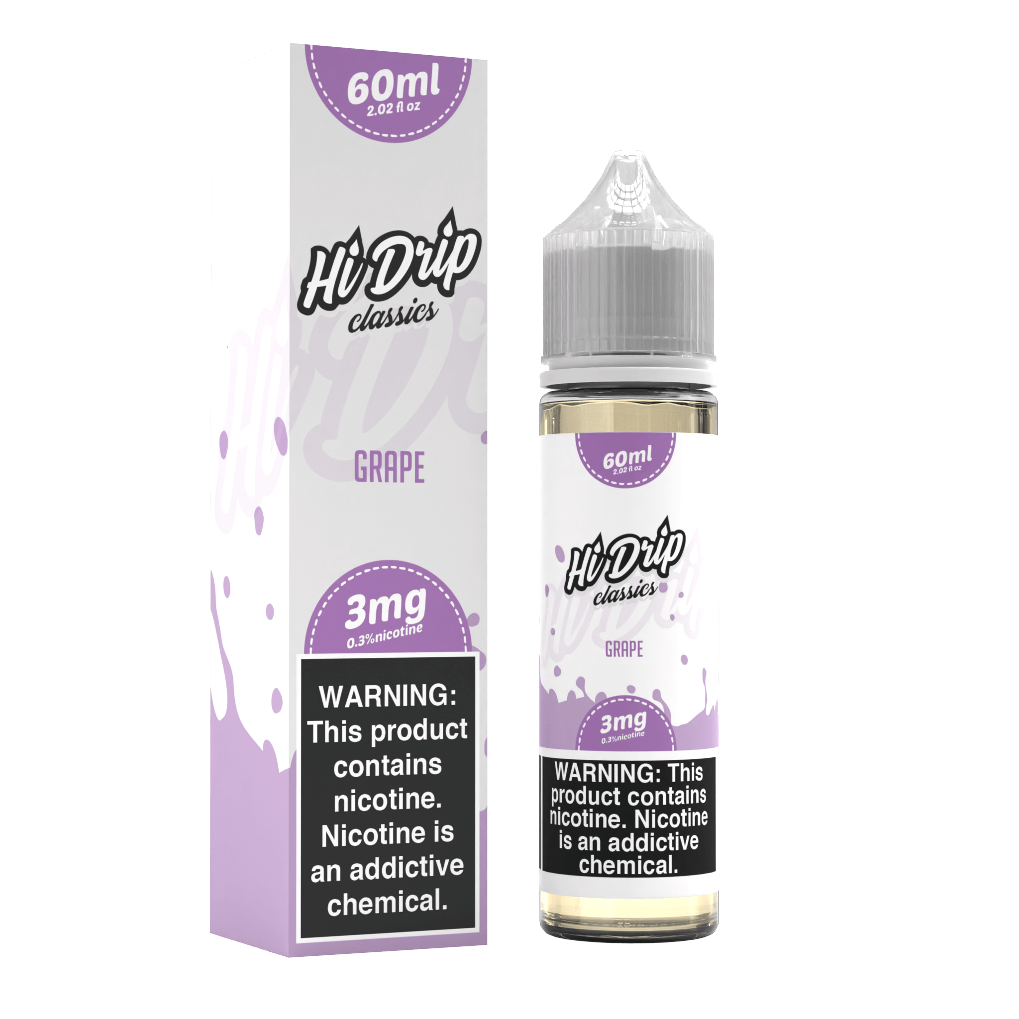 Hi-Drip Classics Series E-Liquid 60mL - Freebase - Image 3