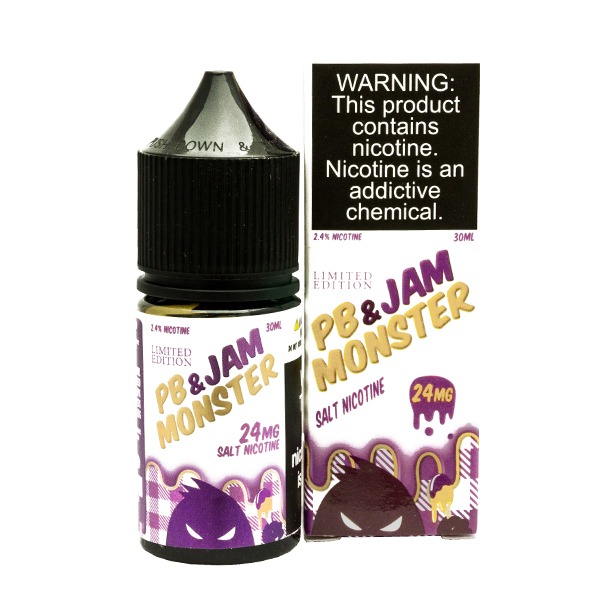 Jam Monster Salt Series E-Liquid 30mL - Salt Nic - Original, Ice, Custard, Etc. - Image 95