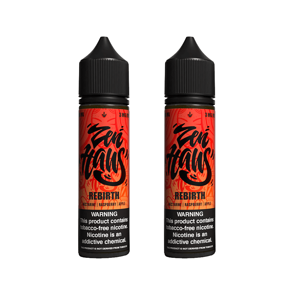 Zen Haus Series E-Liquid 120mL - Freebase - 60mL 2-Pack - Image 25