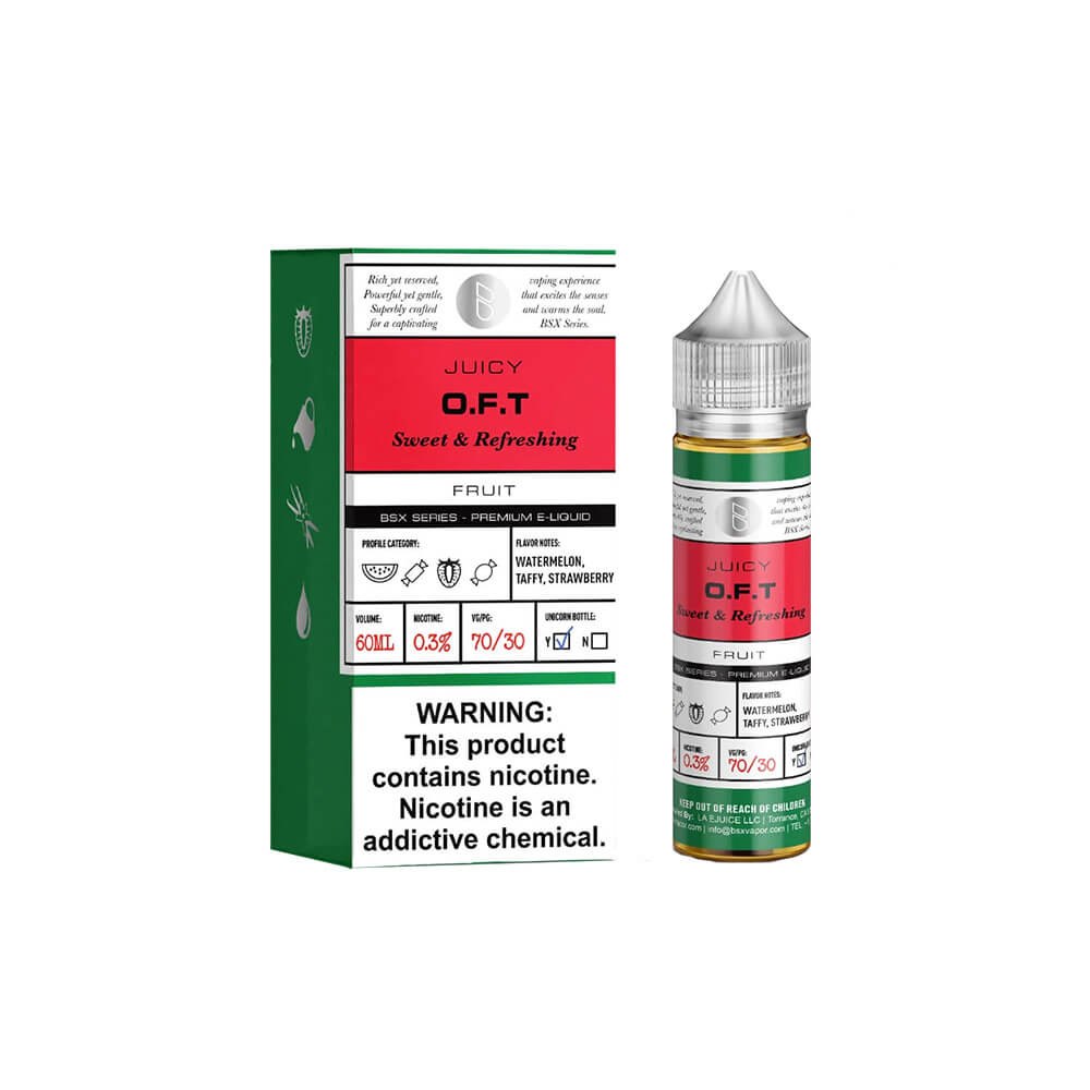 BSX Vapor Series E-Liquid 60mL - Freebase - Image 77