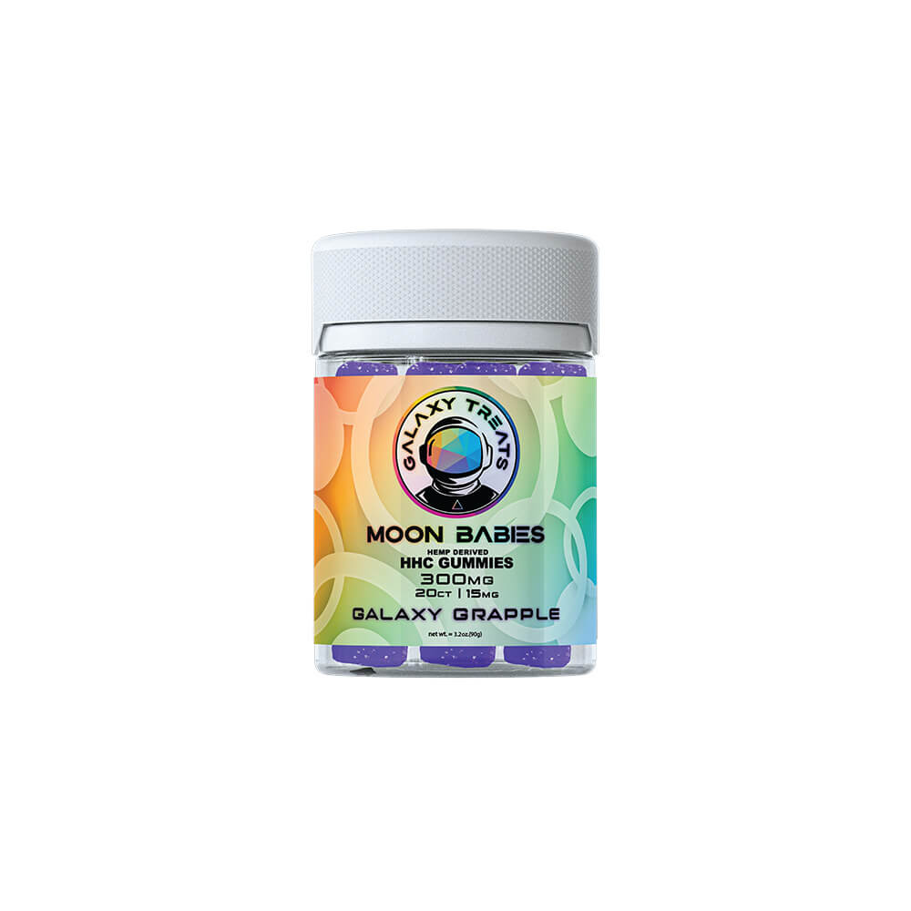 Galaxy Treats Moon Babies Gummies - 200mg 20ct Jar - Image 7