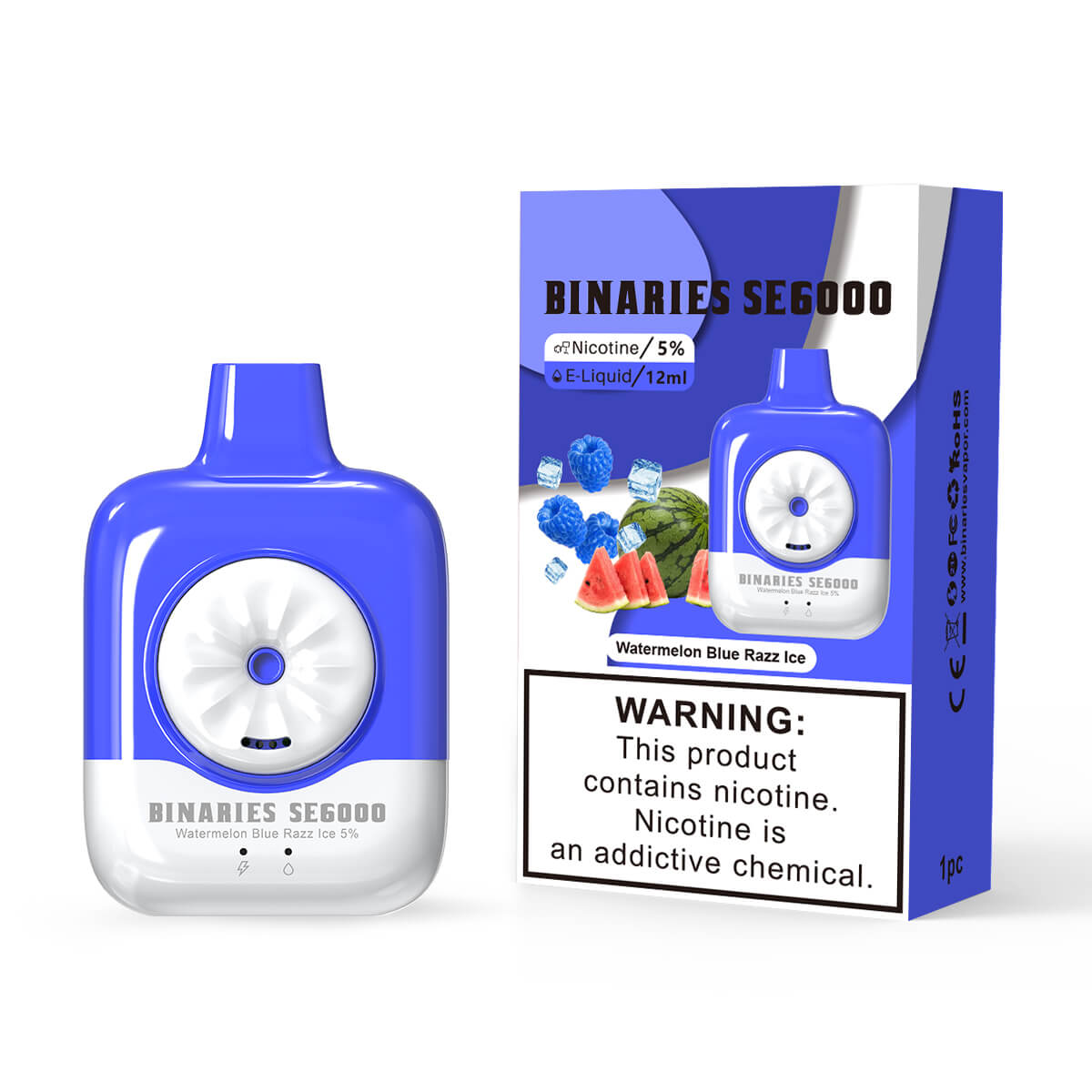 HorizonTech Binaries Cabin Disposable SE 6000 Puffs 12mL 50mg - MOQ 10 - Image 36