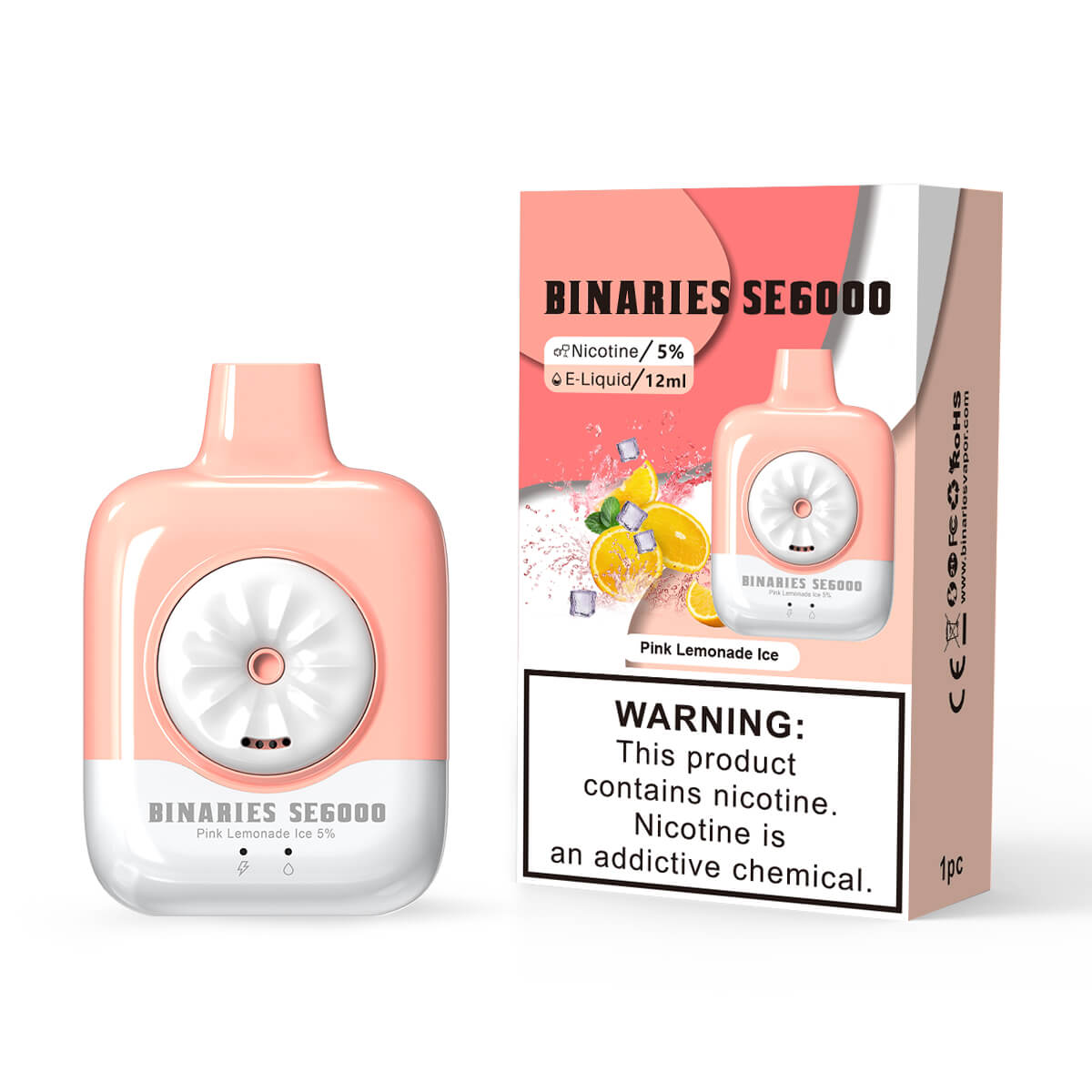 HorizonTech Binaries Cabin Disposable SE 6000 Puffs 12mL 50mg - MOQ 10 - Image 12