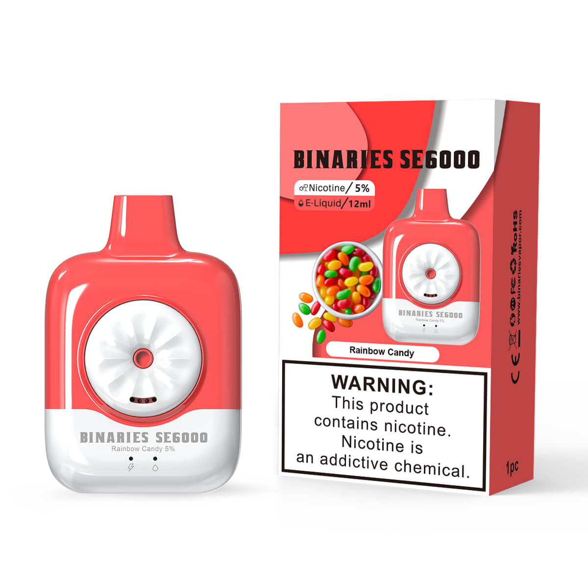 HorizonTech Binaries Cabin Disposable SE 6000 Puffs 12mL 50mg - MOQ 10 - Image 13