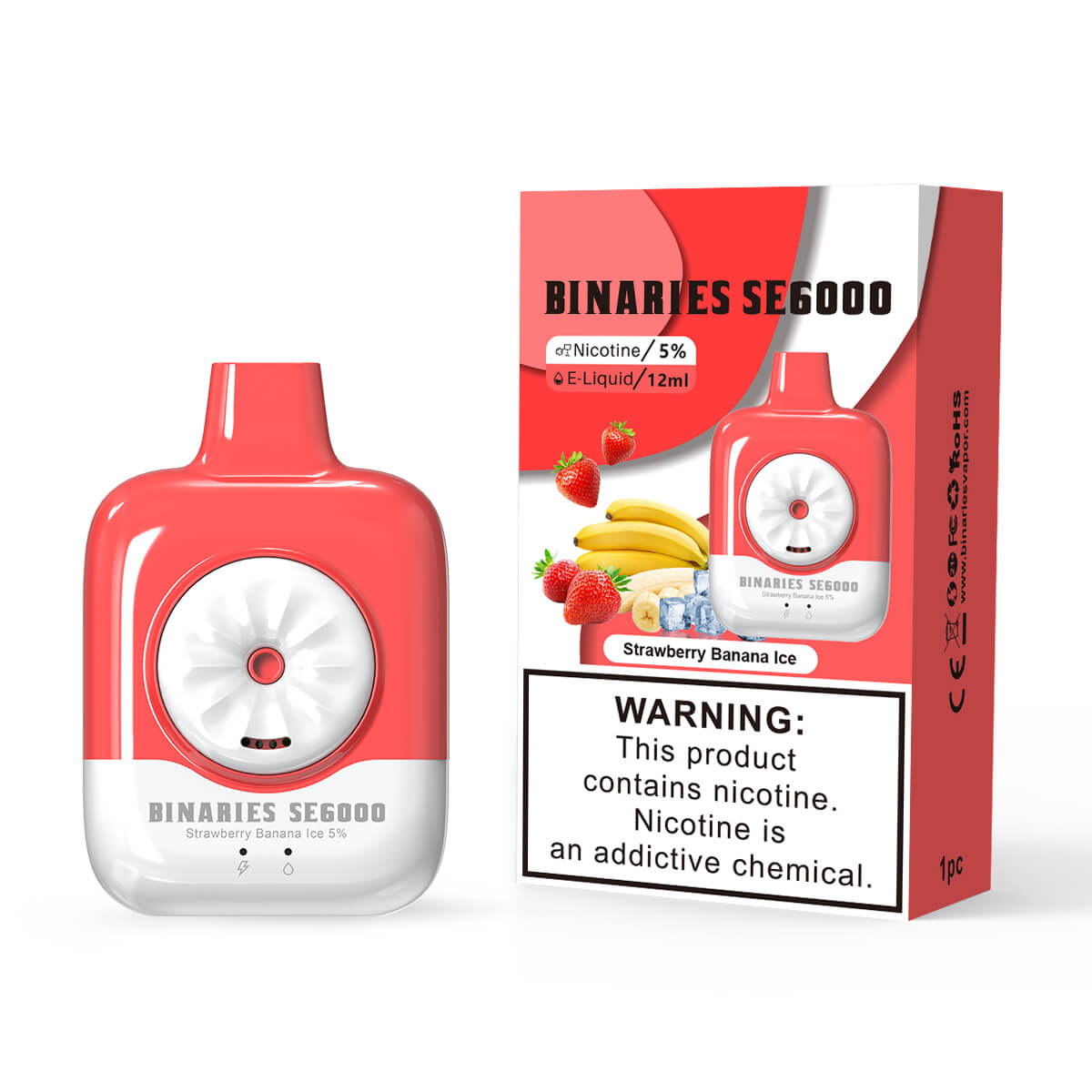 HorizonTech Binaries Cabin Disposable SE 6000 Puffs 12mL 50mg - MOQ 10 - Image 14