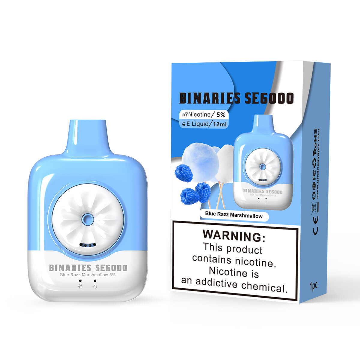 HorizonTech Binaries Cabin Disposable SE 6000 Puffs 12mL 50mg - MOQ 10 - Image 22