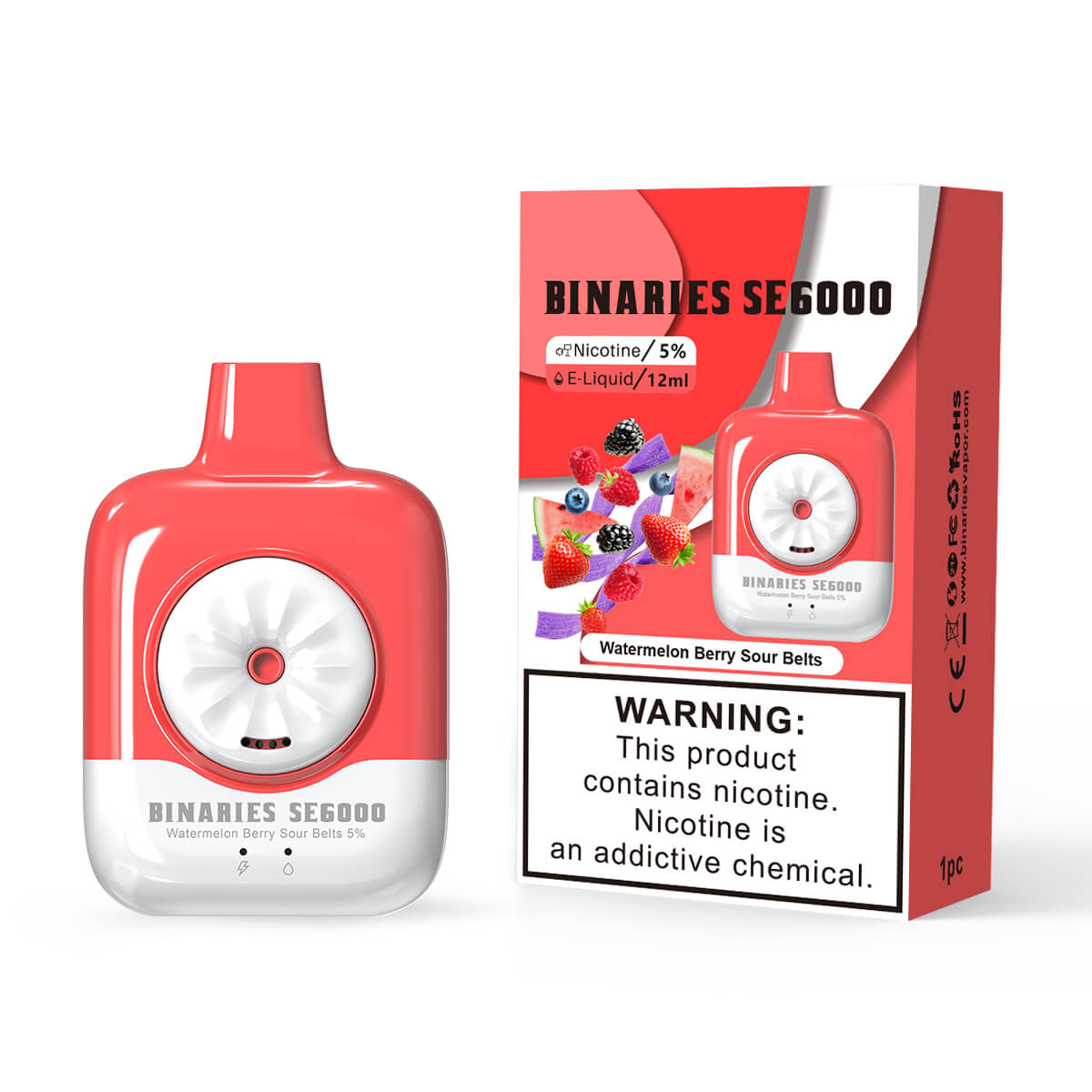 HorizonTech Binaries Cabin Disposable SE 6000 Puffs 12mL 50mg - MOQ 10 - Image 35