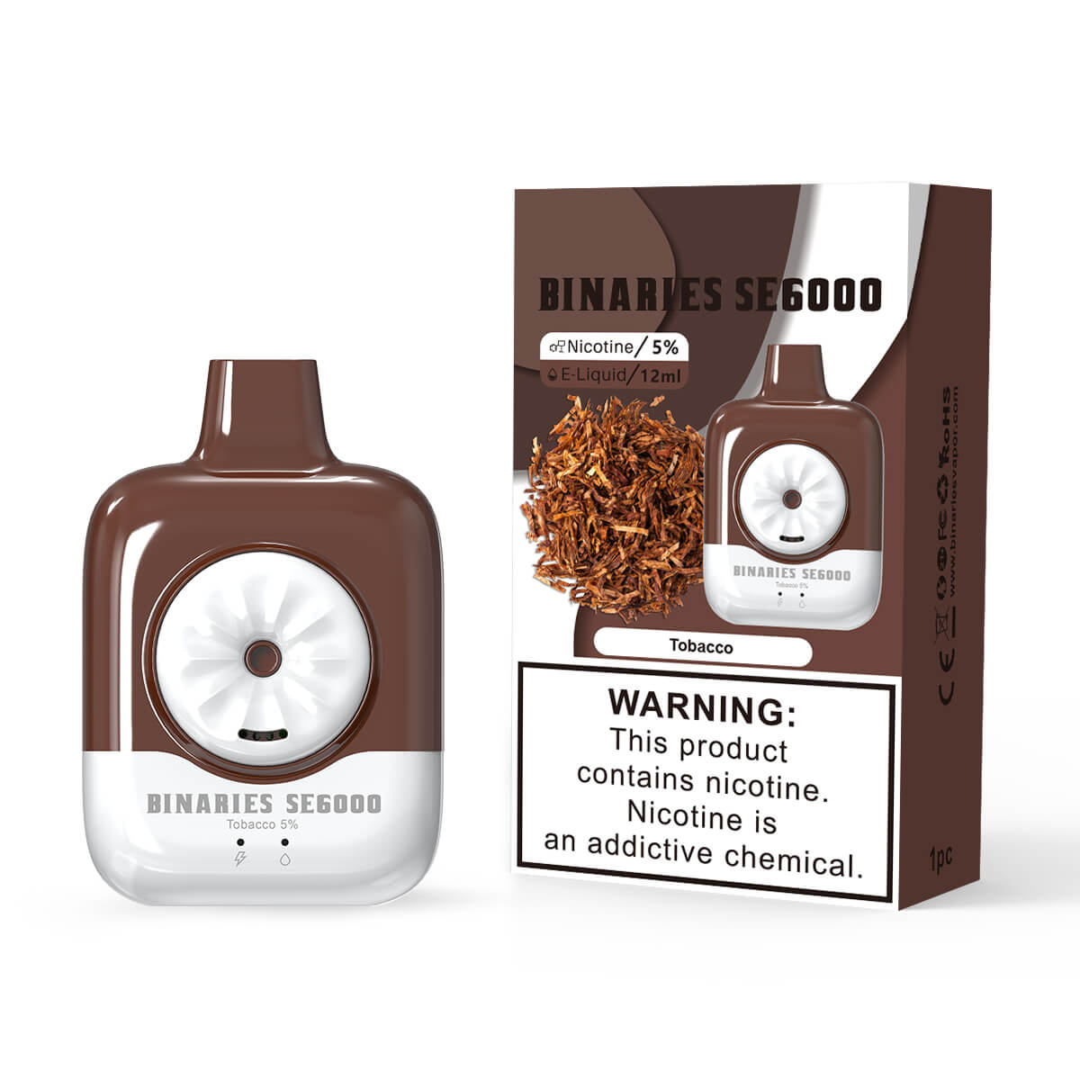 HorizonTech Binaries Cabin Disposable SE 6000 Puffs 12mL 50mg - MOQ 10 - Image 18