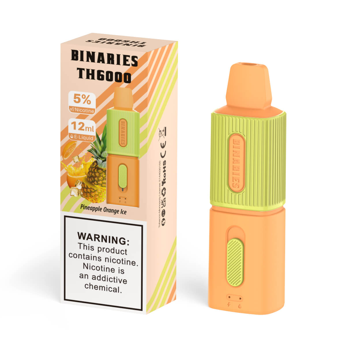 HorizonTech Binaries Cabin Disposable 6000 Puffs 12mL 50mg - MOQ 10 - Image 27