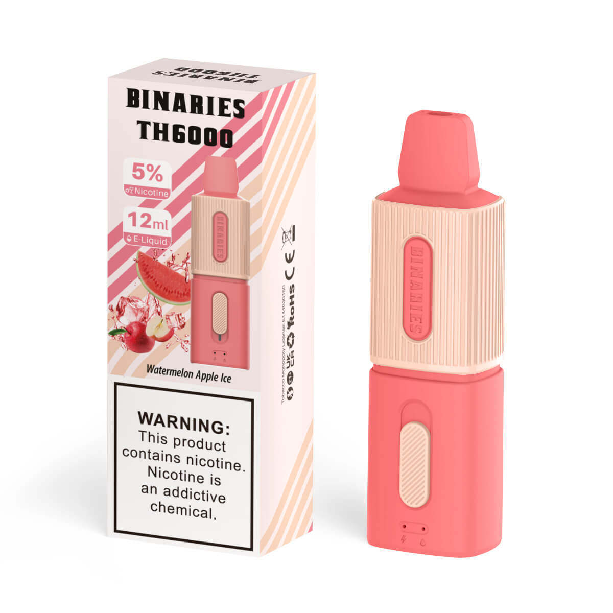 HorizonTech Binaries Cabin Disposable 6000 Puffs 12mL 50mg - MOQ 10 - Image 12
