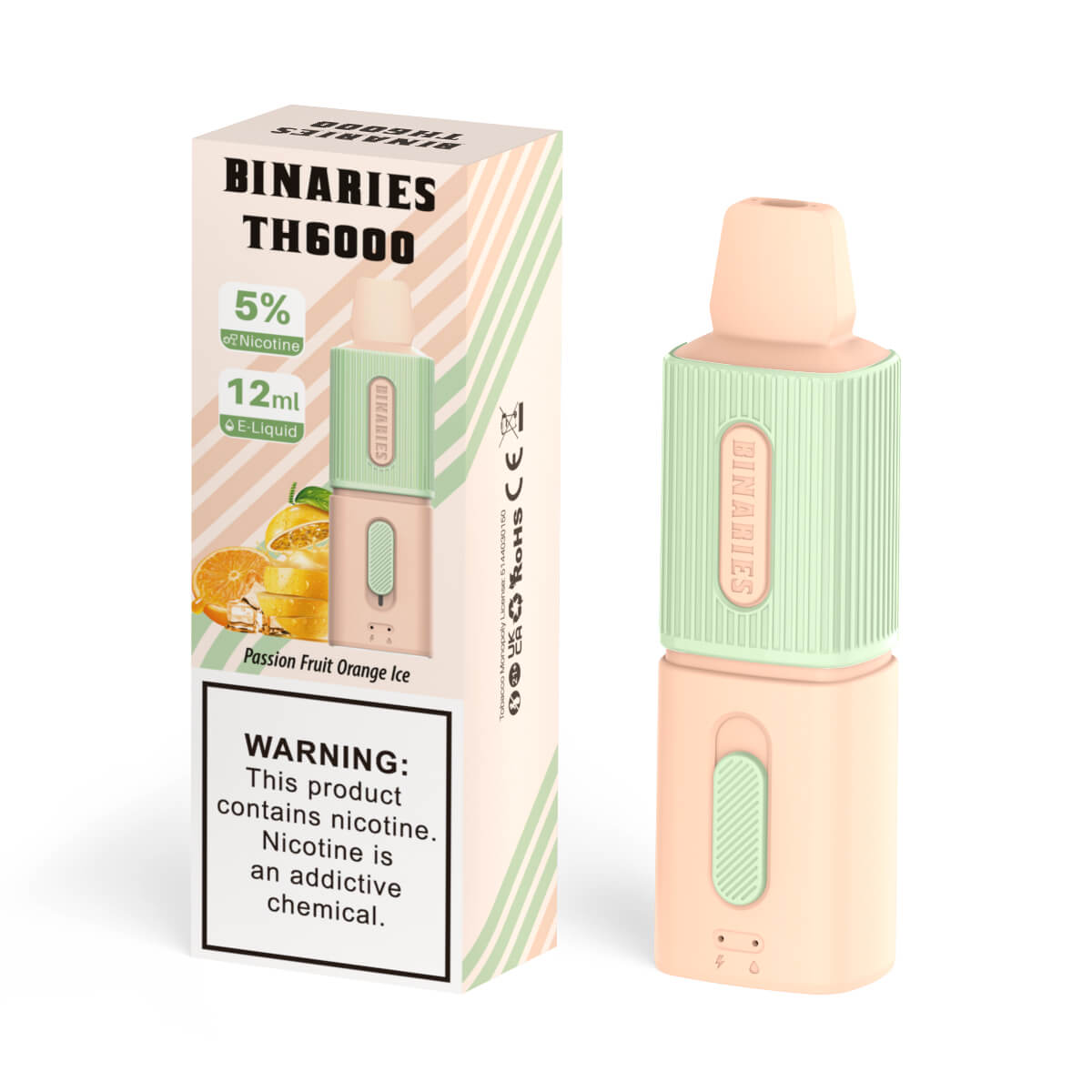 HorizonTech Binaries Cabin Disposable 6000 Puffs 12mL 50mg - MOQ 10 - Image 26