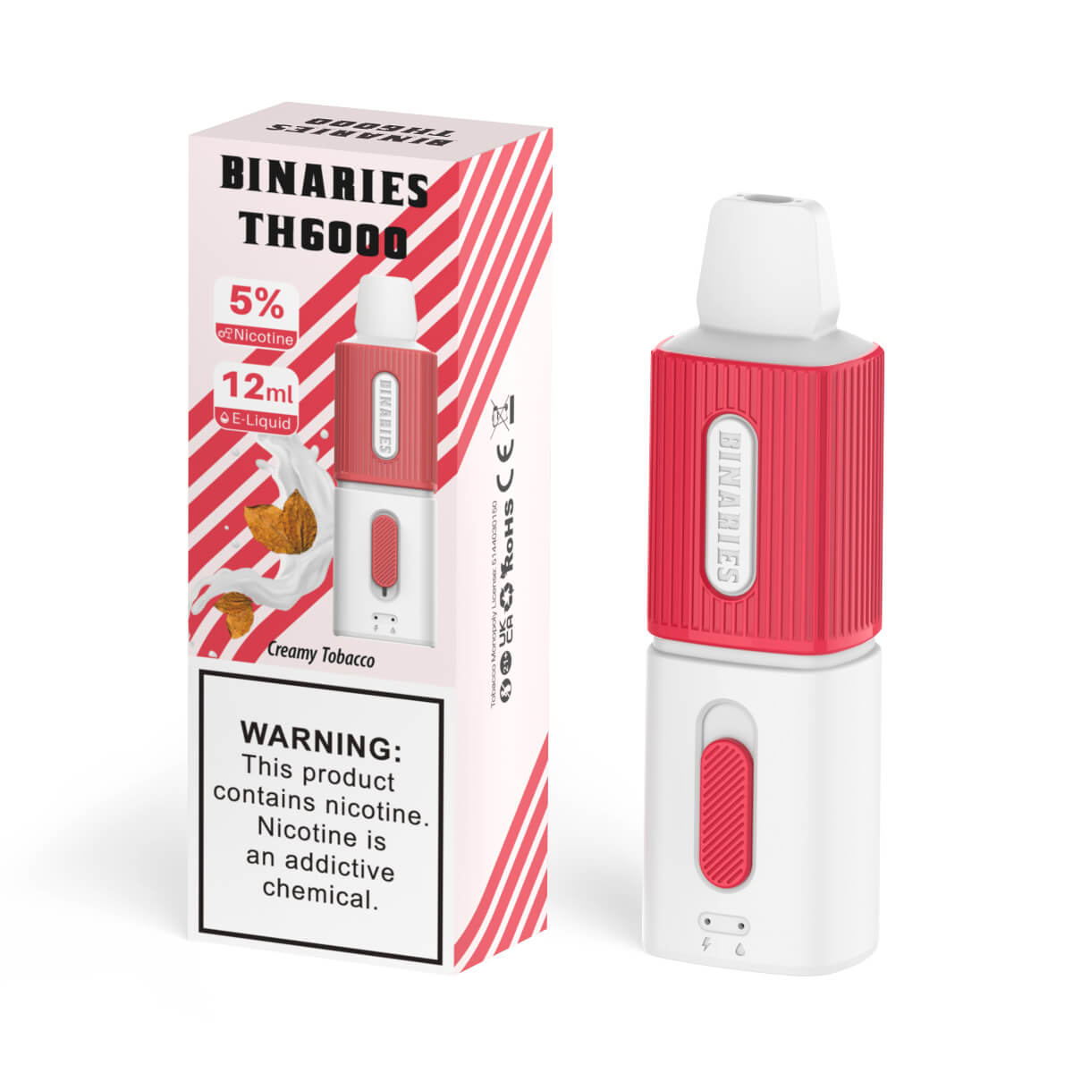 HorizonTech Binaries Cabin Disposable 6000 Puffs 12mL 50mg - MOQ 10 - Image 19