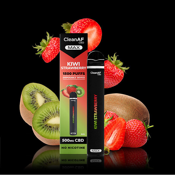 CleanAF CBD Max 6mL 1500 Puff Disposable - 500mg - Image 4