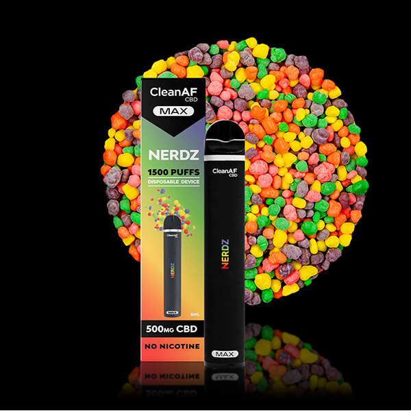 CleanAF CBD Max 6mL 1500 Puff Disposable - 500mg - Image 11