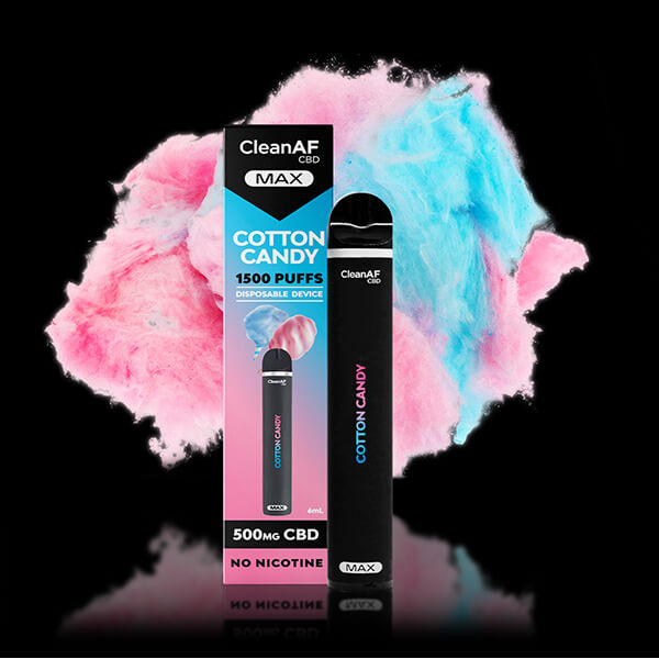 CleanAF CBD Max 6mL 1500 Puff Disposable - 500mg - Image 3