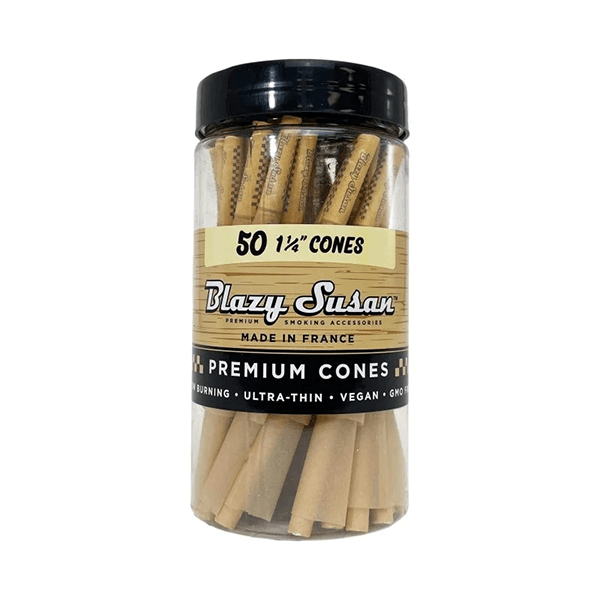 Blazy Susan Cones 1-1/4 in - 50-Cone Jar - Image 5